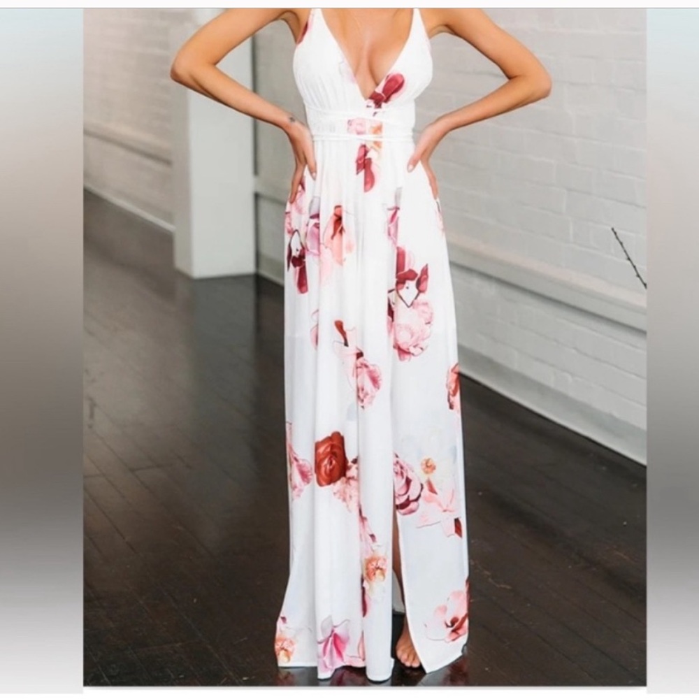 Hello Molly Take me to Milan dress in white